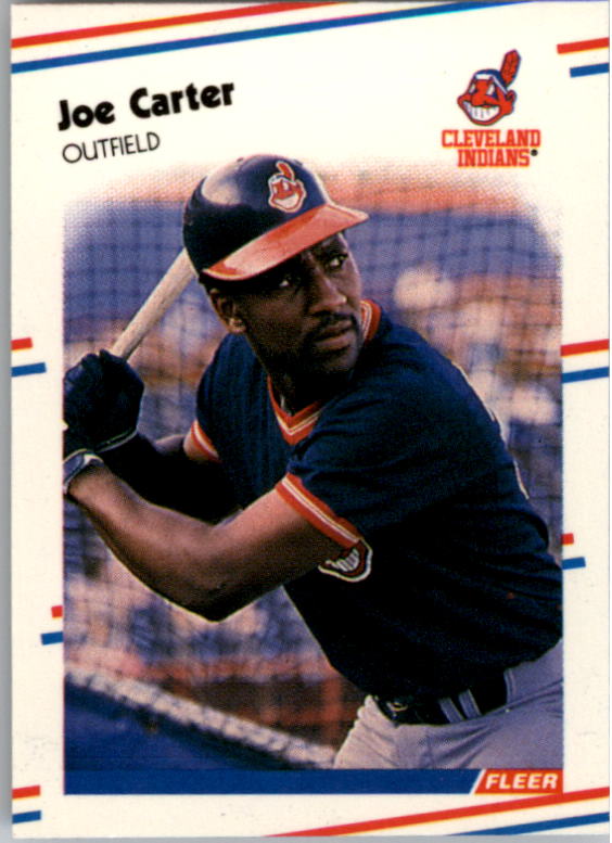 1988 Fleer Mini Baseball Cards 018      Joe Carter